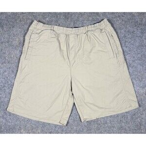 Bird Dogs Training Shorts Men’s XXL Khaki Performance Stretch 9” Lined Gym Read